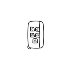 Key Fob and Battery